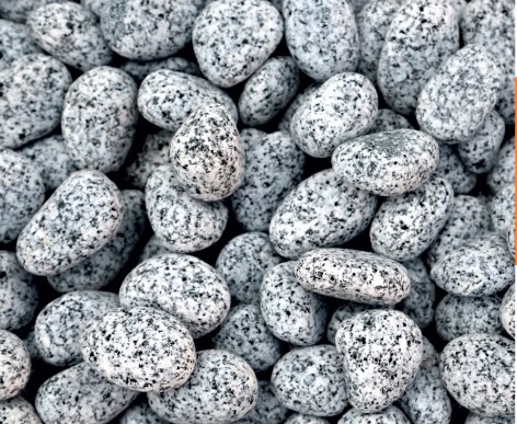 IS. Granite tumbled Chiottolo (40-60 mm) 25kg- okrasni kamen